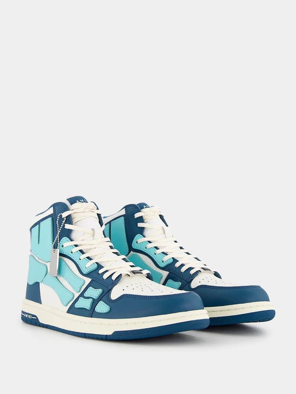 Skel High-Top Leather Sneakers - Image 3