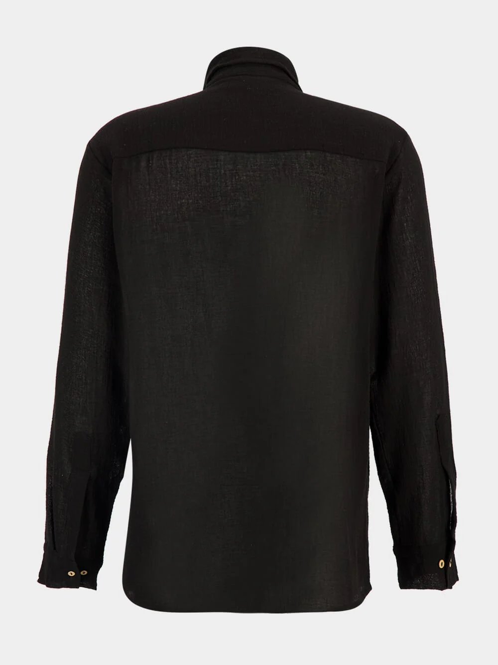 Black Balam Cotton Shirt - Image 2