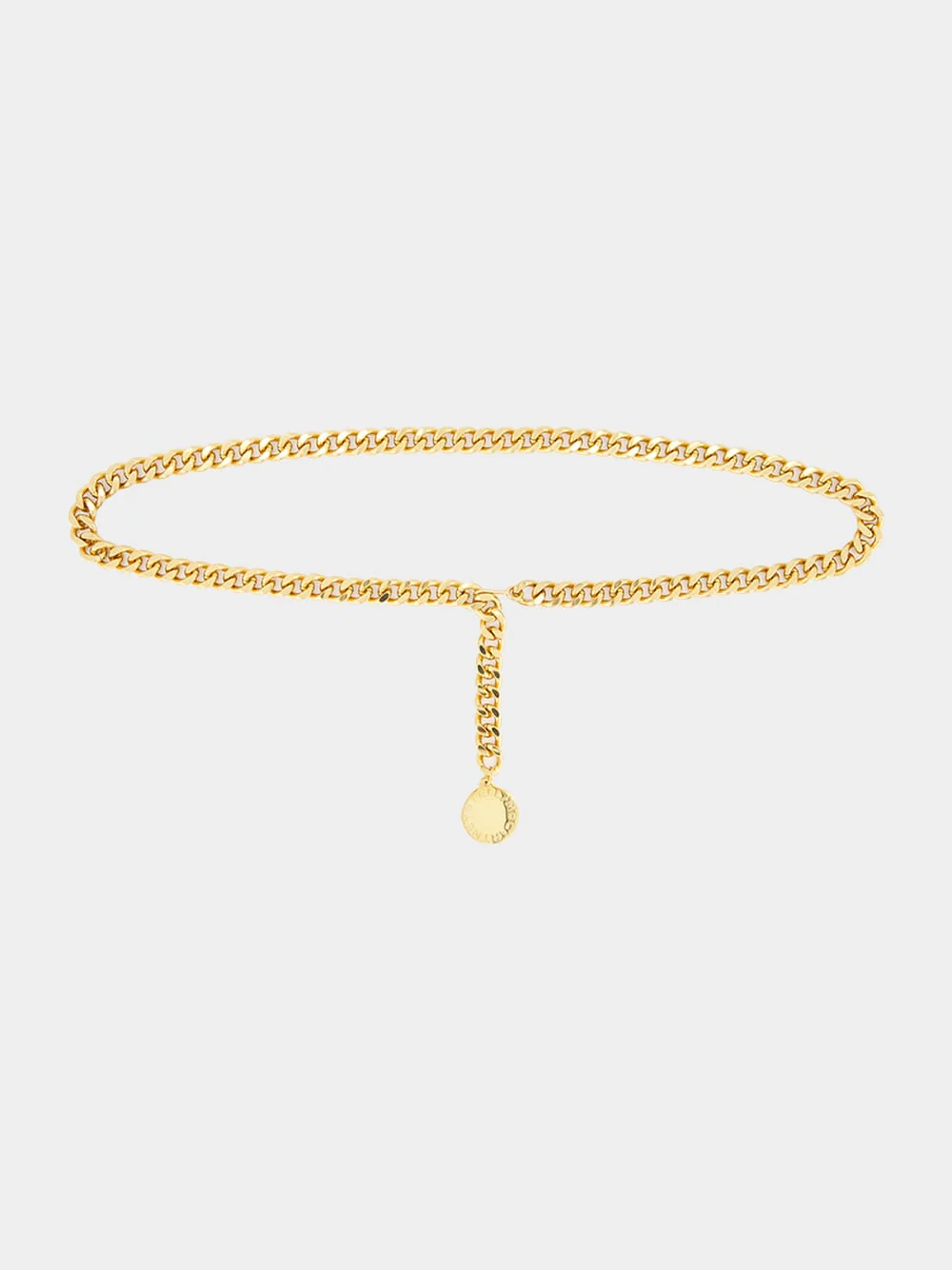 Falabella Metallic Gold Chain Belt