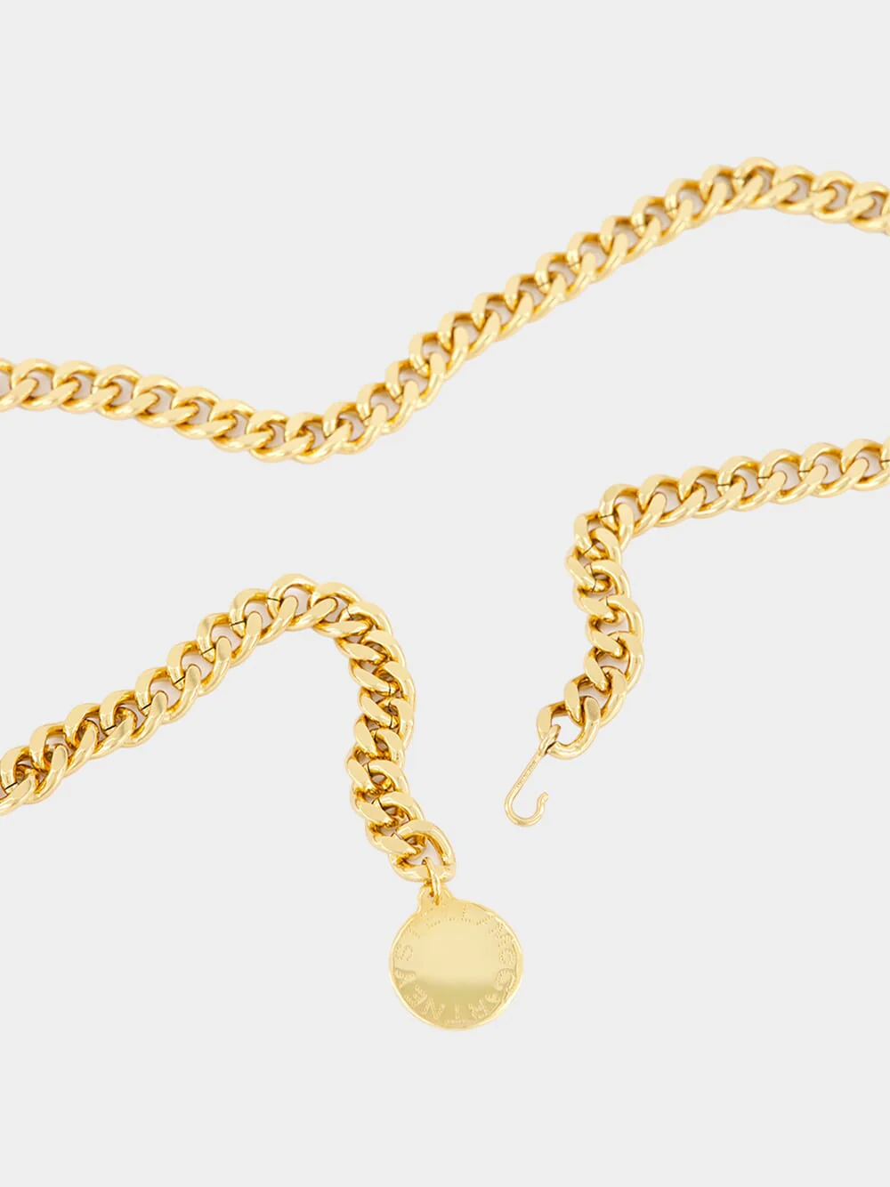 Falabella Metallic Gold Chain Belt - Image 2