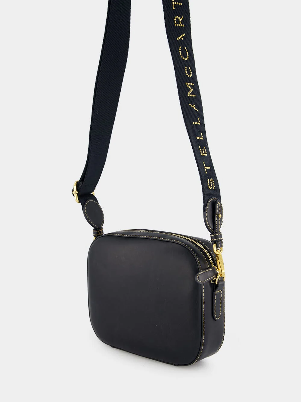 Black Logo Mini Camera Bag - Image 4