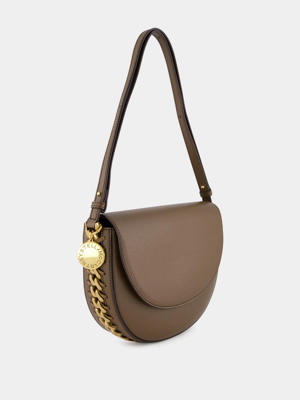 Brown Medium Frayme Shoulder Bag - Image 2