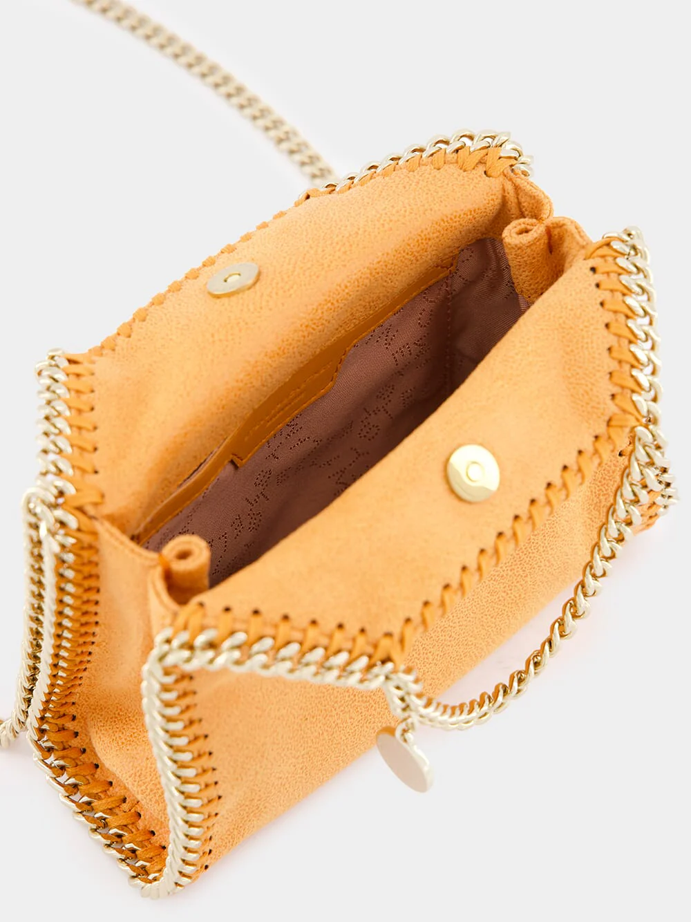 Falabella Papaya Tiny Tote Bag - Image 5