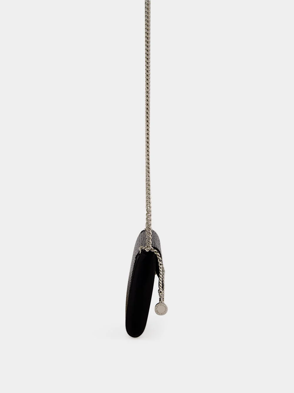 Black Falabella Beaded Crossbody Bag - Image 4