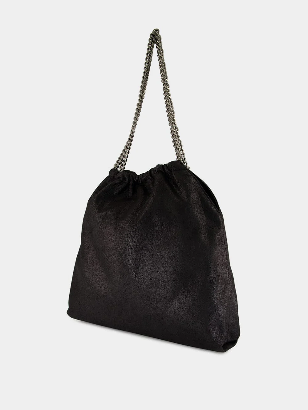 Black Falabella Drawstring Bag - Image 4