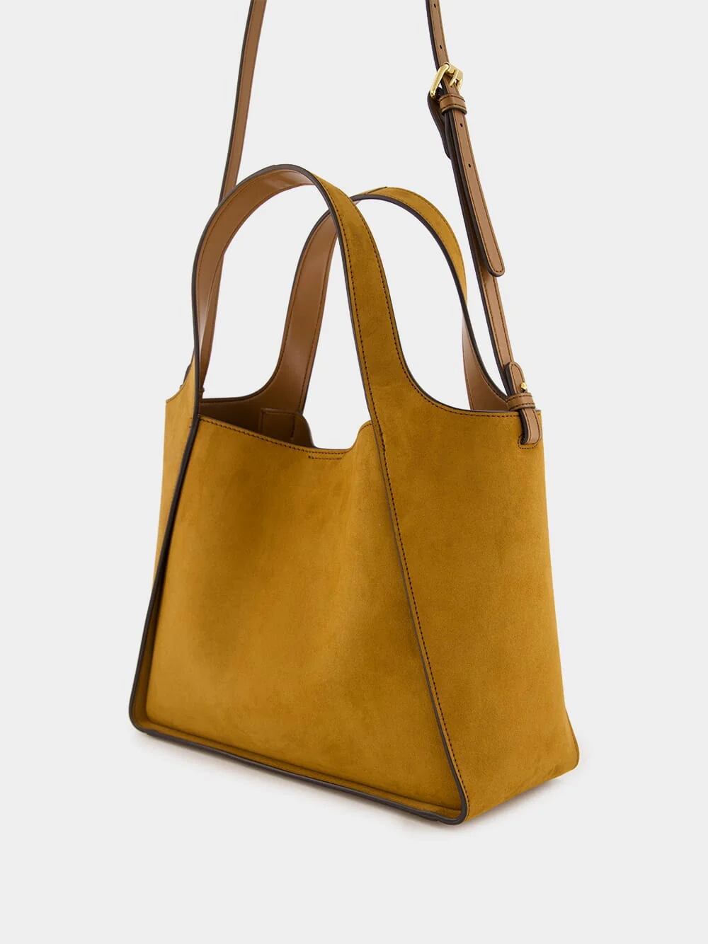Brandy Logo Top Handle Crossbody Tote Bag - Image 6