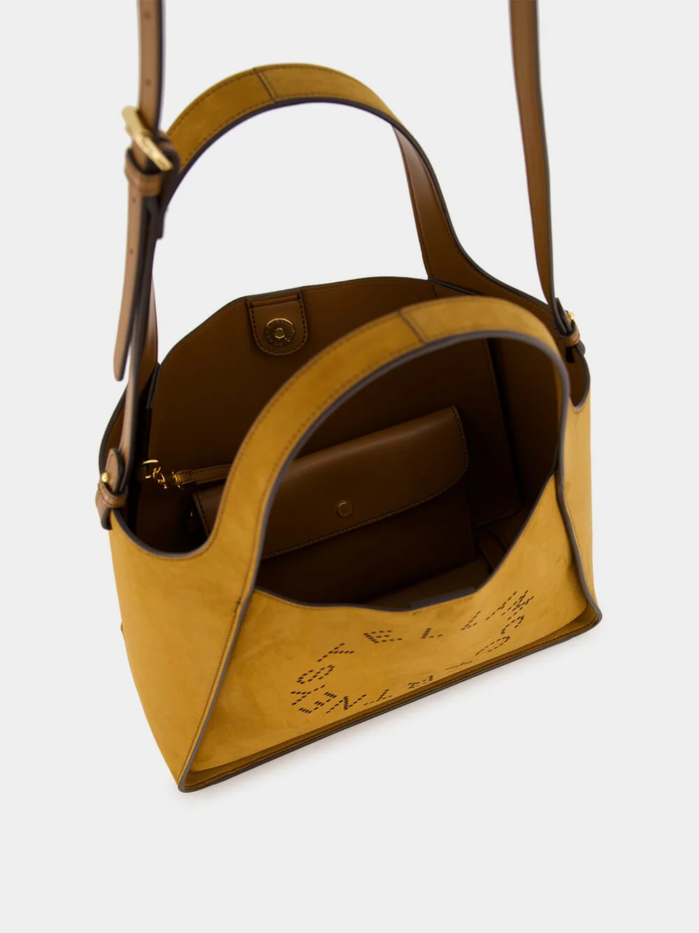 Brandy Logo Top Handle Crossbody Tote Bag - Image 7