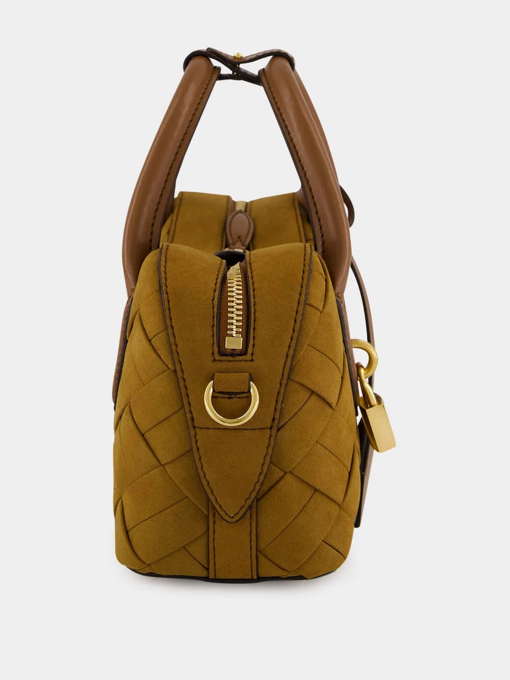 Brandy Ryder Woven Suede-Effect Bag - Image 4