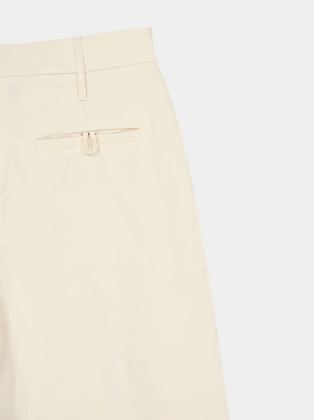 Buttercream Slouchy Panelled Trousers - Image 12