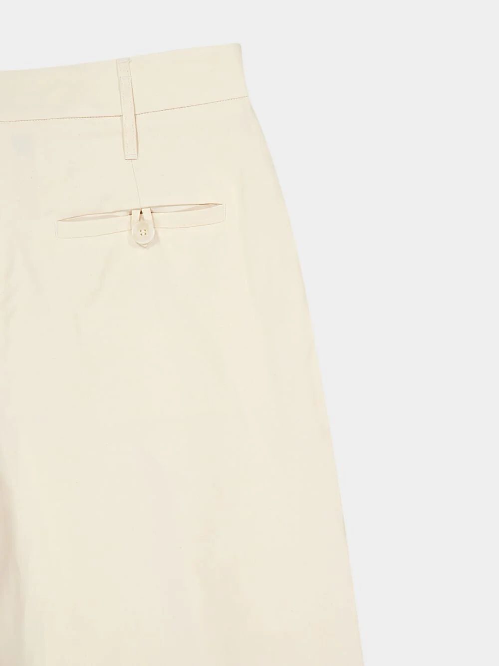 Buttercream Slouchy Panelled Trousers - Image 6
