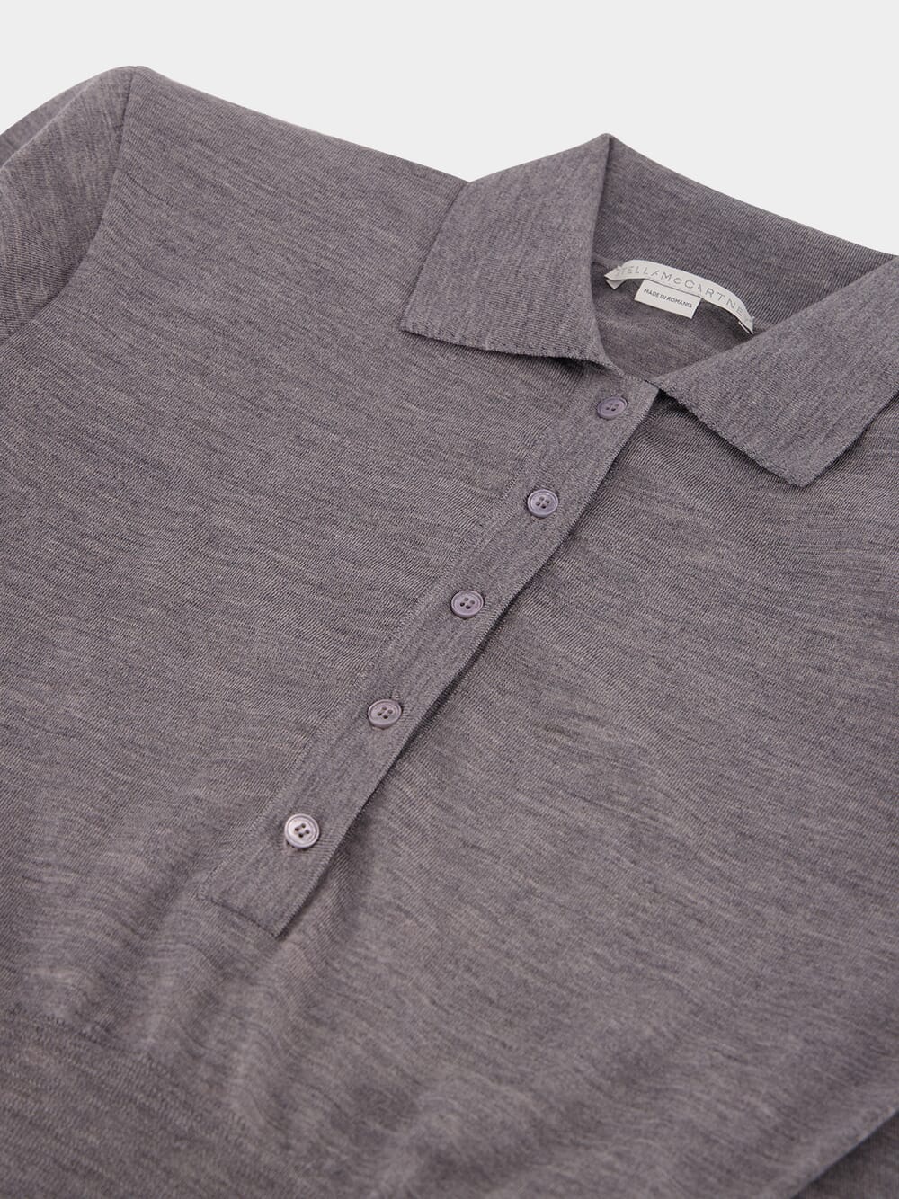 Grey Long-Sleeve Bodysuit - Image 3