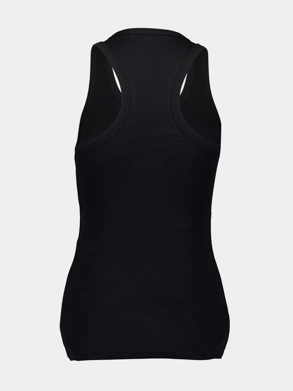 Star Appliqué Black Tank Top - Image 2