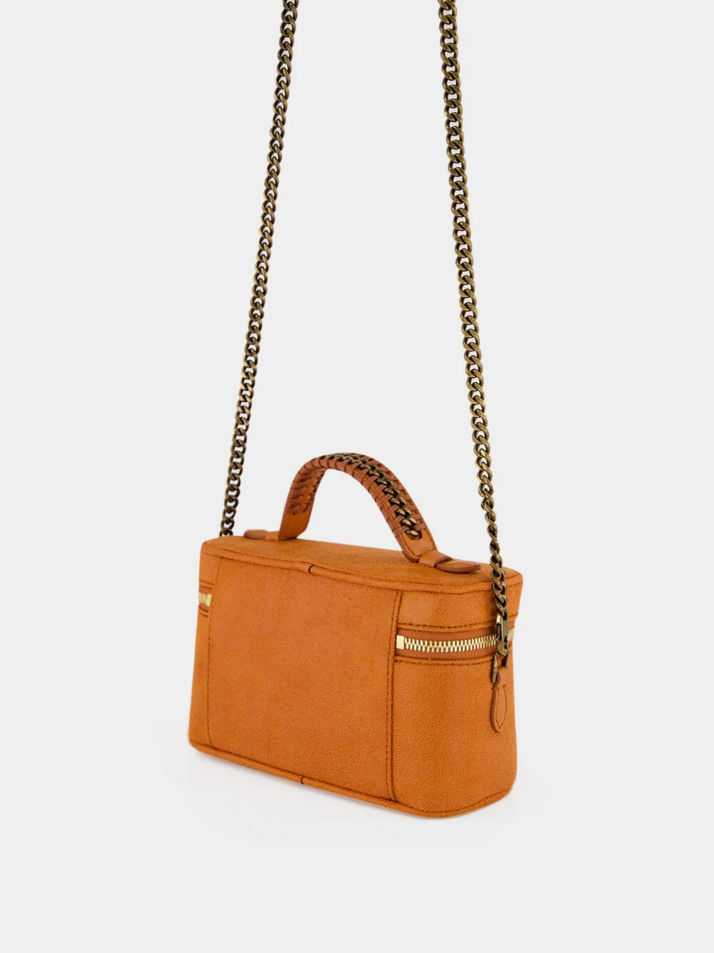 Tangerine Falabella Vanity Crossbody Bag - Image 5