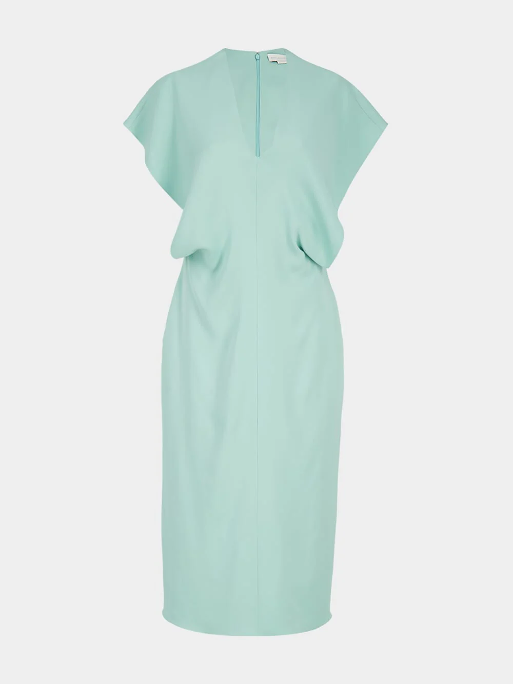 Mint V-Neck Midi Dress - Image 2
