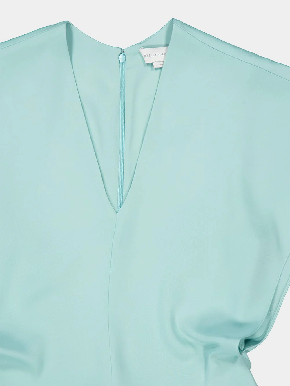 Mint V-Neck Midi Dress - Image 5