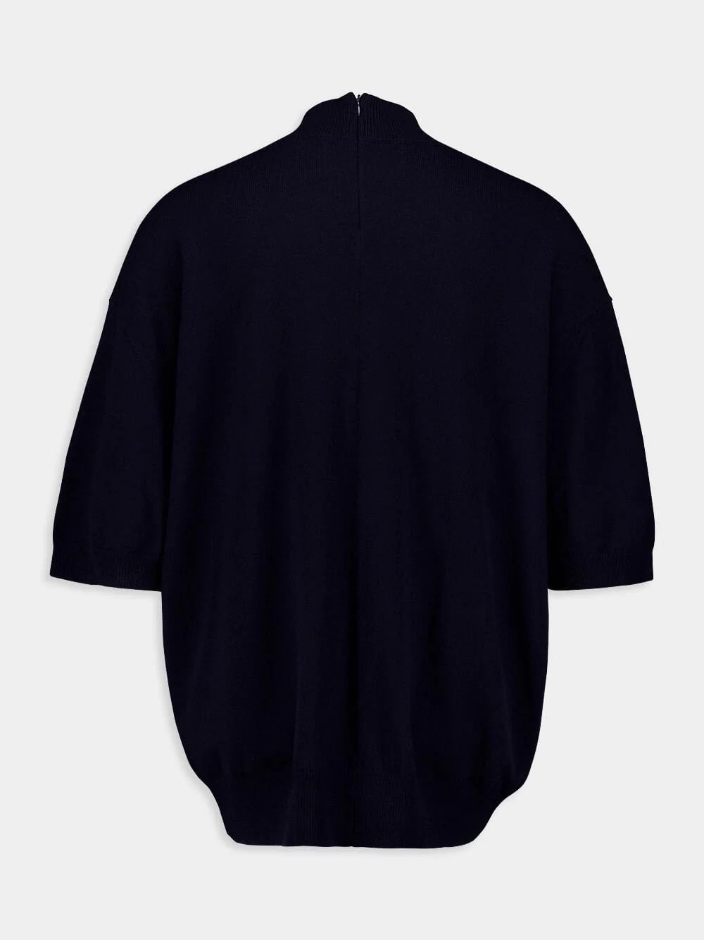 Falabella High-Neck Wool Blouse - Image 2