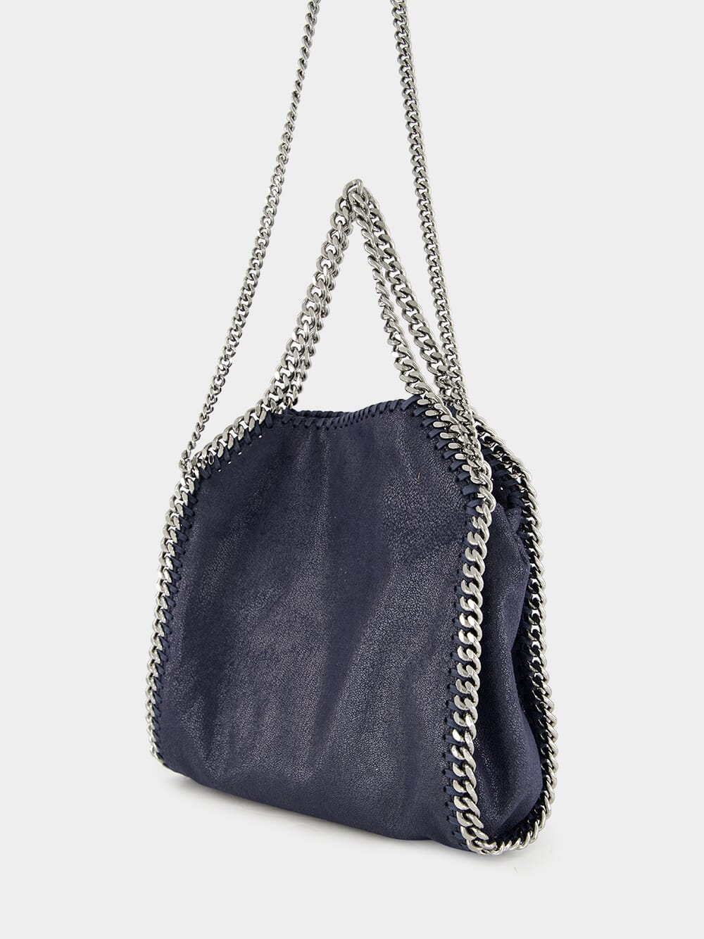 Blue Falabella Mini Tote Bag - Image 4