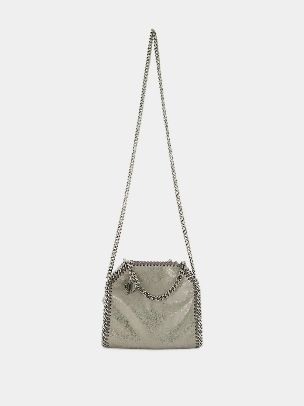 Falabella Tiny Shoulder Bag in Steel Grey - Image 2