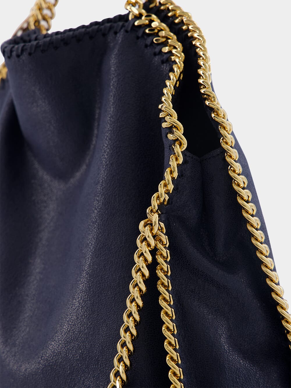Falabella Fold-Over Blue Tote Bag - Image 6