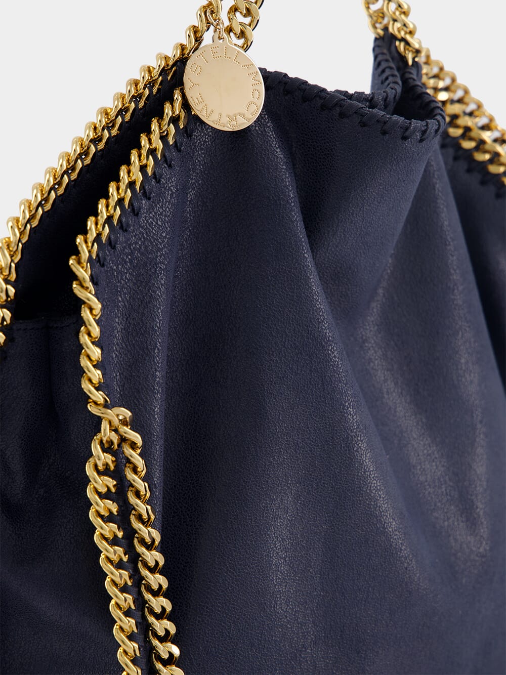 Falabella Fold-Over Blue Tote Bag - Image 7