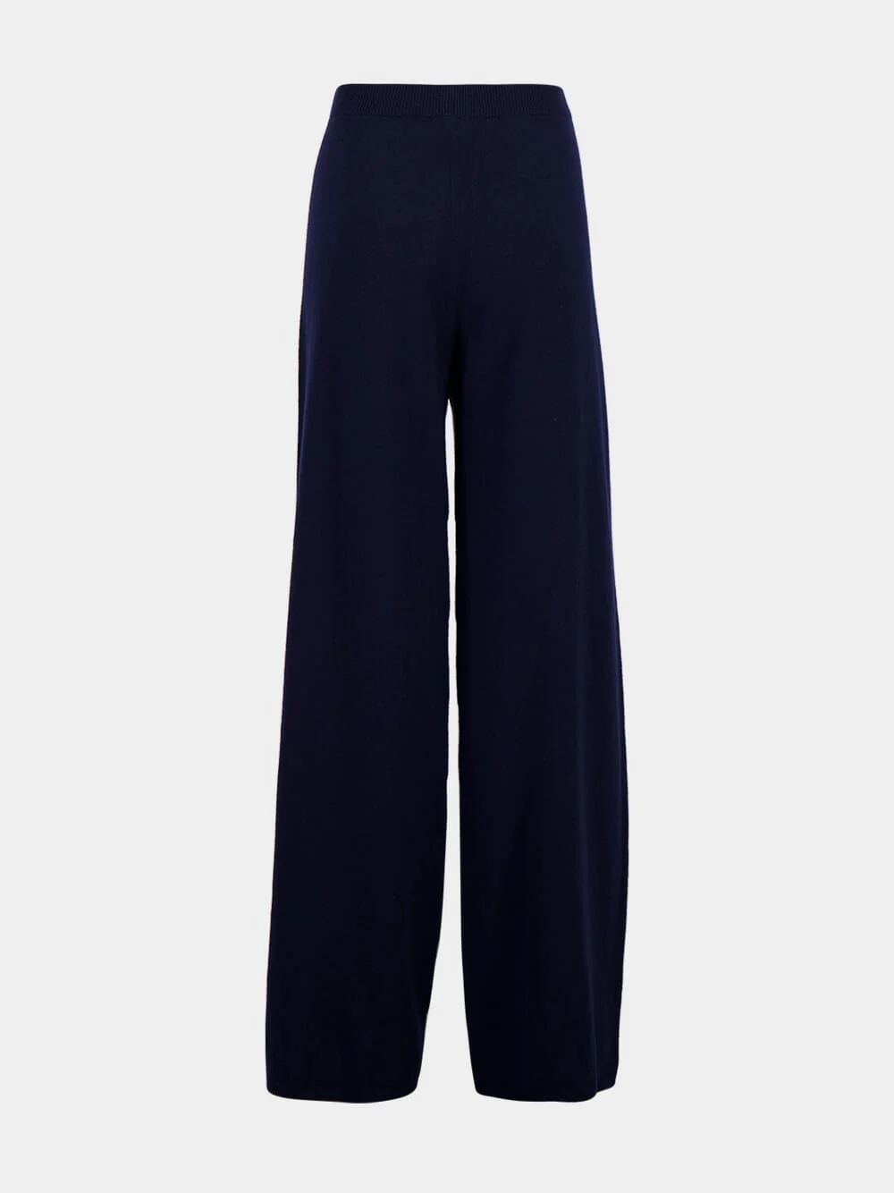 Grey and Navy Recycled Cashmere Trousers - Image 2