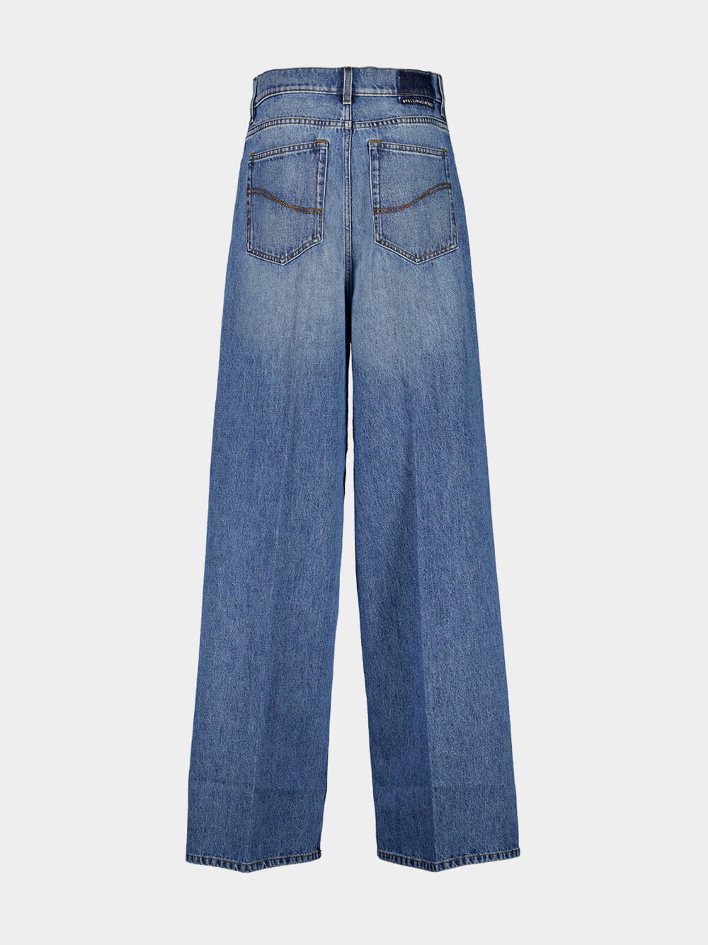 Iconic Blue Wide-Leg Jeans - Image 2