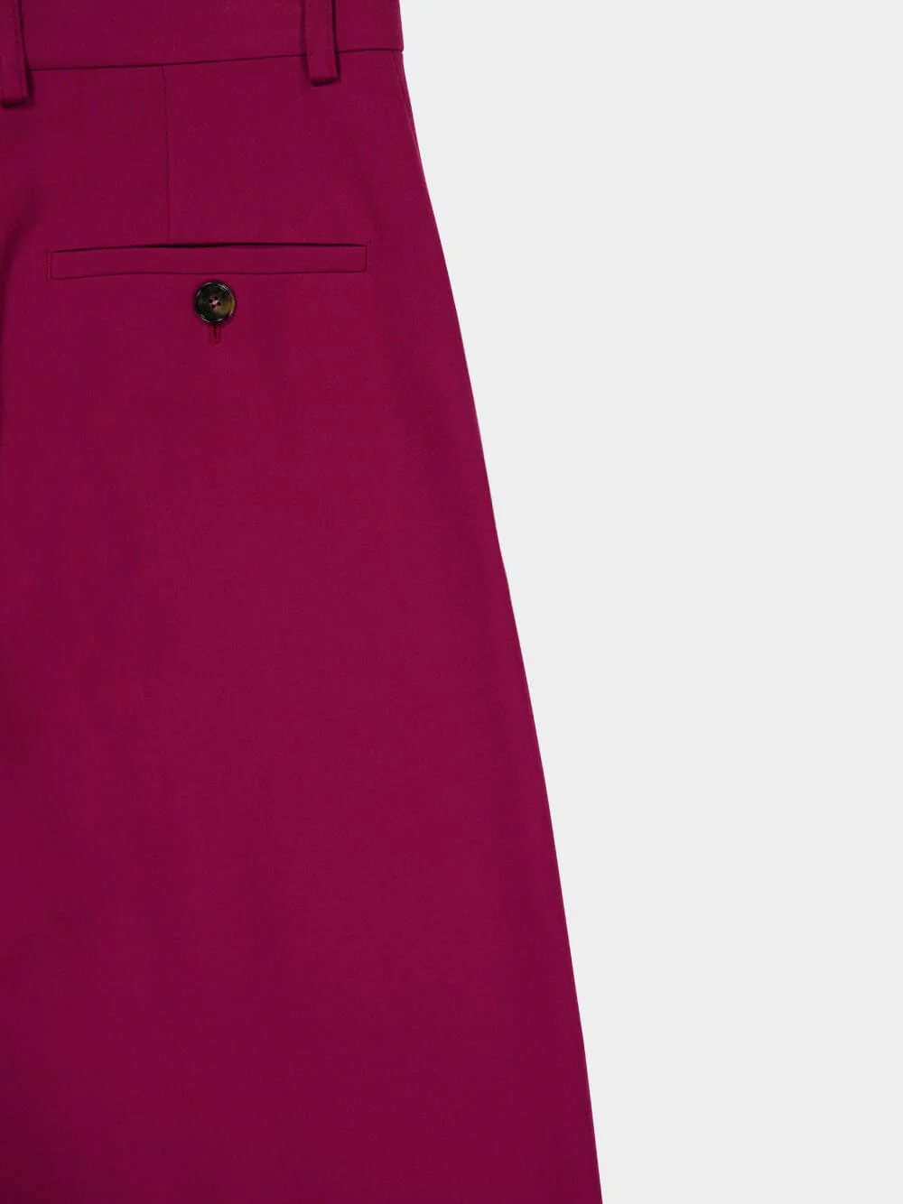 Jazzberry Loose Flannel Wool Trousers - Image 4