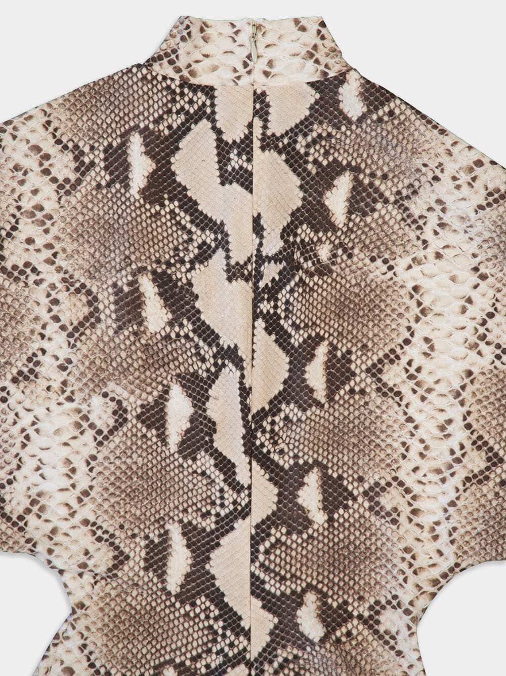 L/S Phyton Print Midi Dress - Image 3