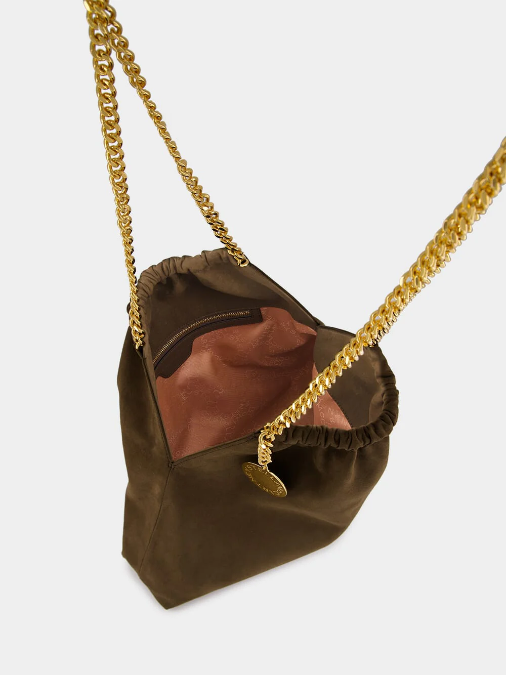 Moka Brown Falabella Medium Shoulder Bag - Image 5