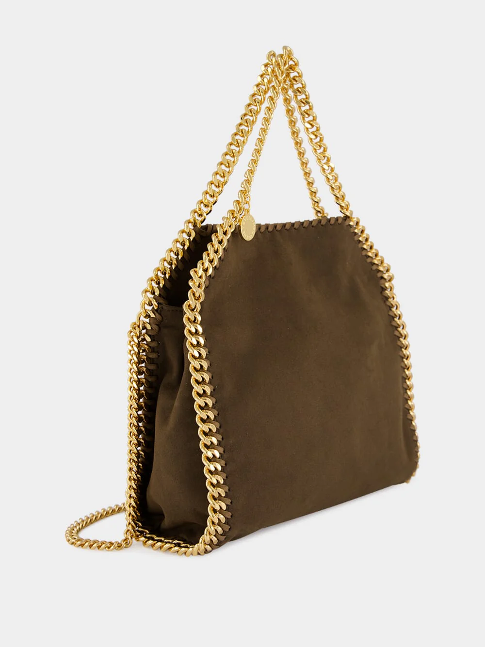 Moka Brown Falabella Mini Shoulder Bag - Image 3