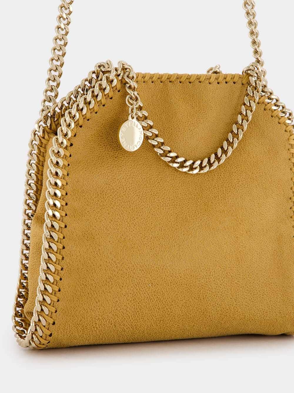 Mustard Yellow Eco Shaggy Deer Tote - Image 7