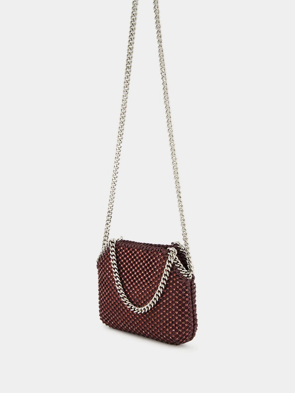 Raisin Falabella Tiny Crystal Tote - Image 5