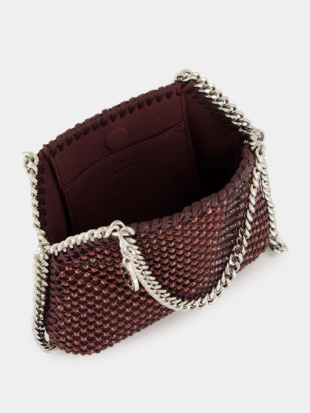 Raisin Falabella Tiny Crystal Tote - Image 6