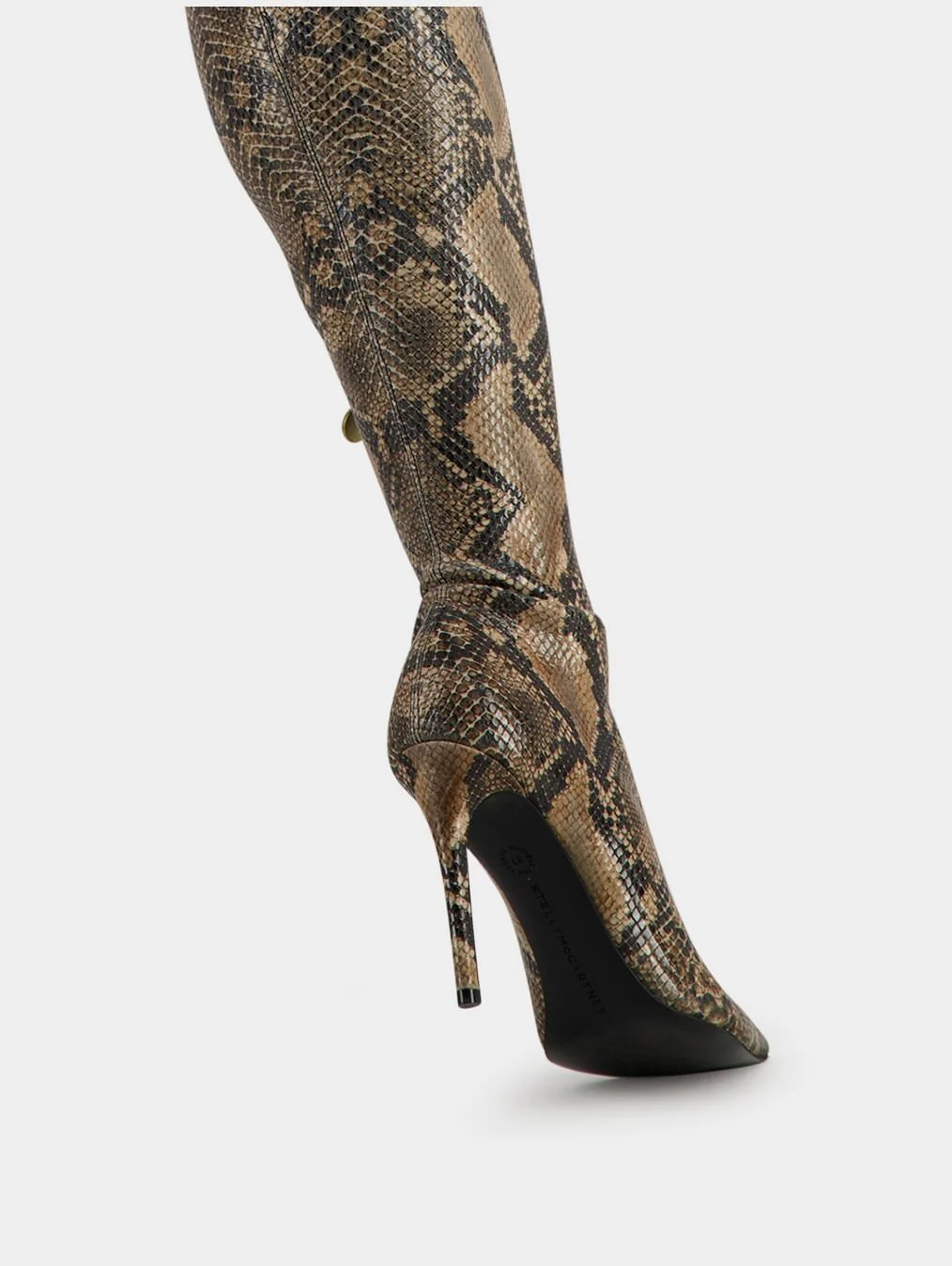 Stella Iconic Python-Print Boots - Image 6