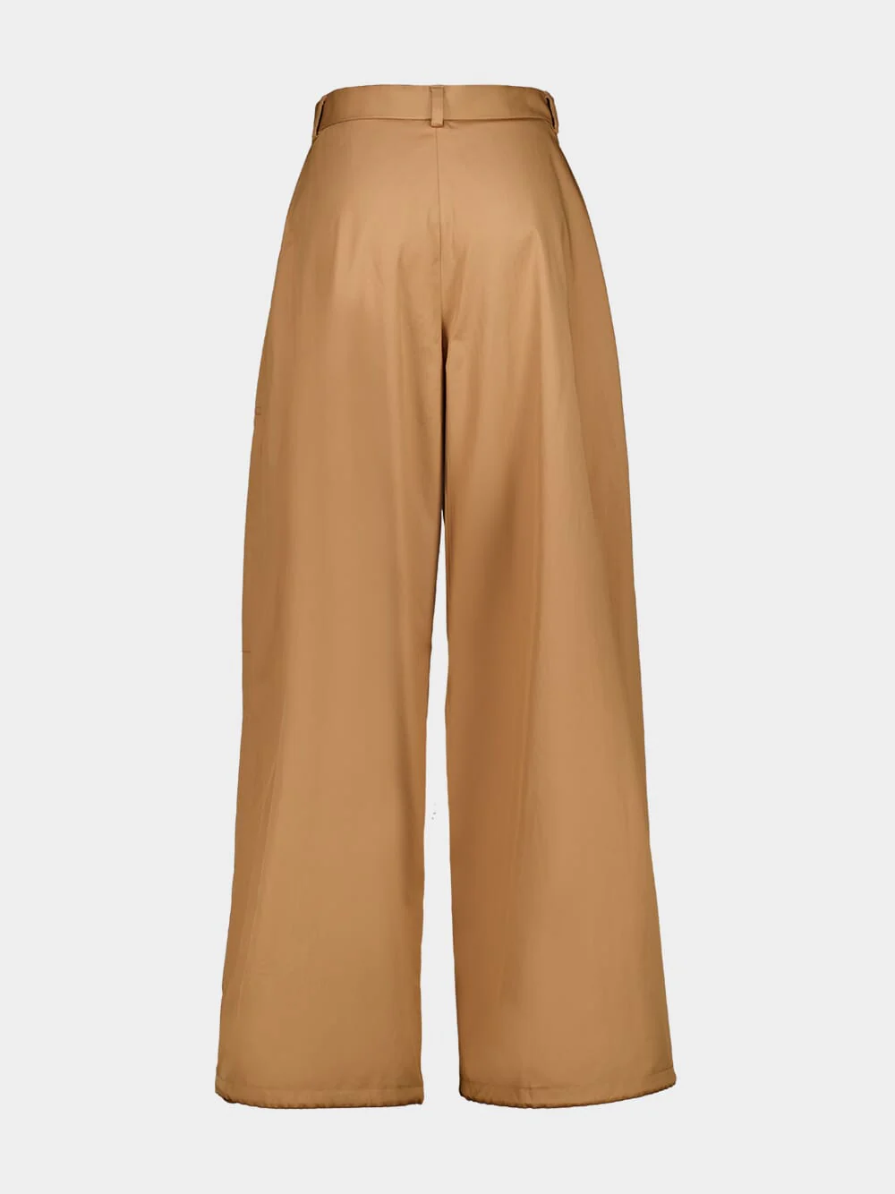 Tan Organic Cotton Cargo Trousers - Image 3