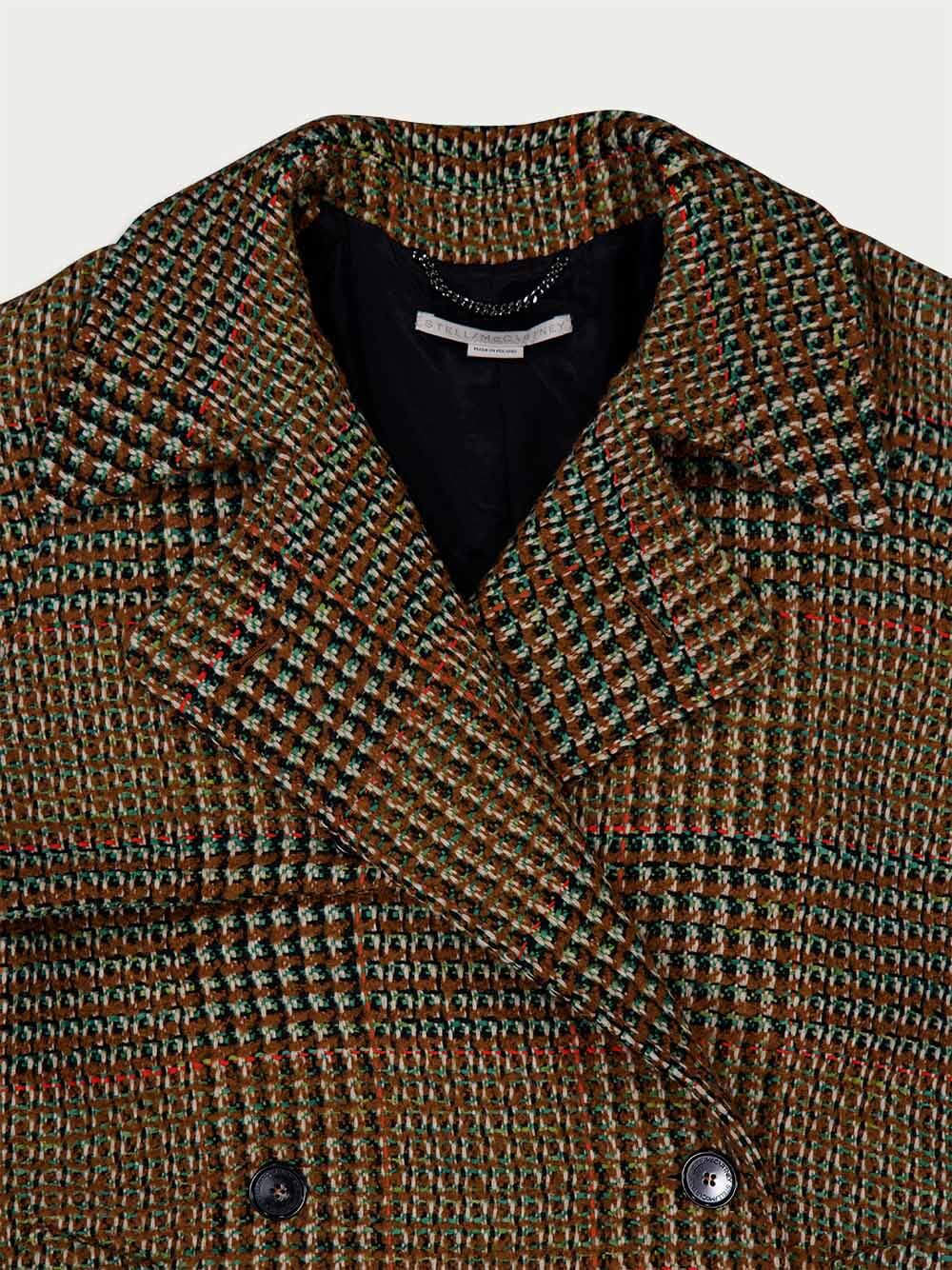 Tweed Belted Double-Breasted Coat - Image 4