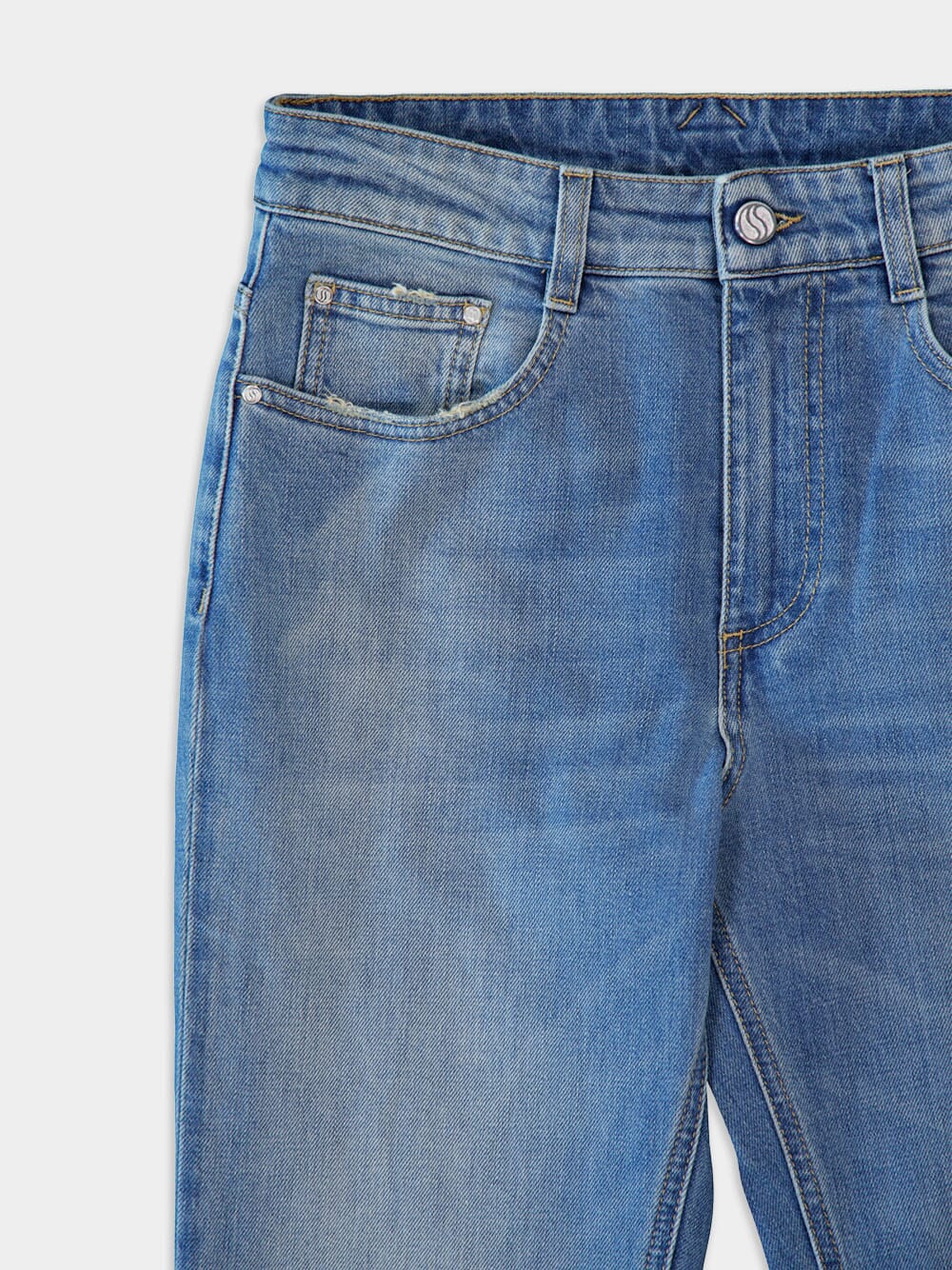 Vintage 90´s Crop Flare Jeans - Image 3