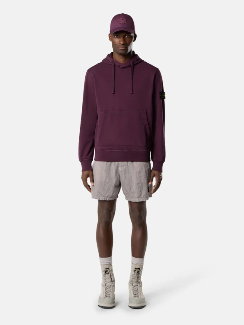 Amaranth Organic Cotton Fleece - Image 2