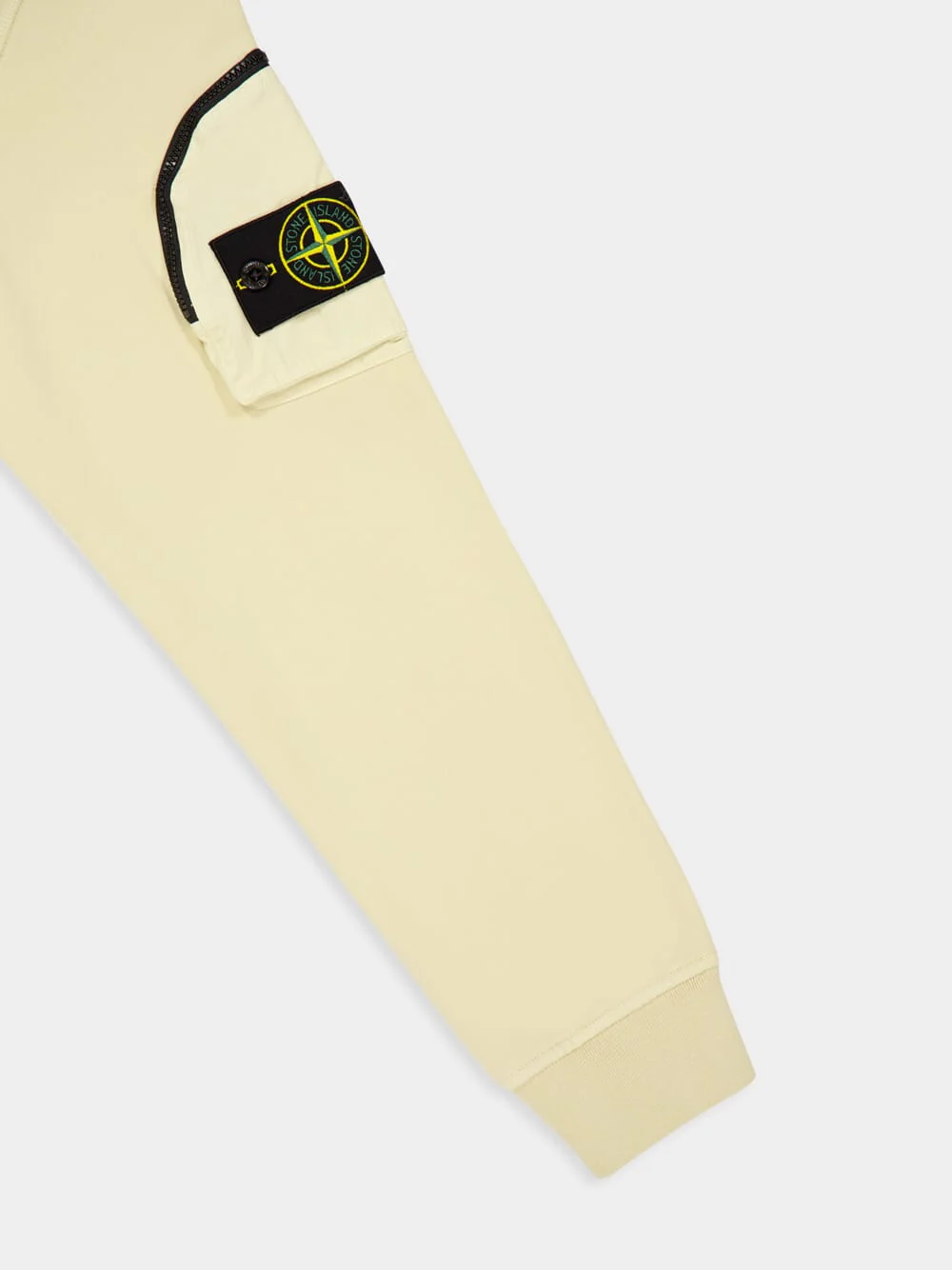 Avena Crewneck Sweatshirt with Zip Sleeve Pocket - Image 4