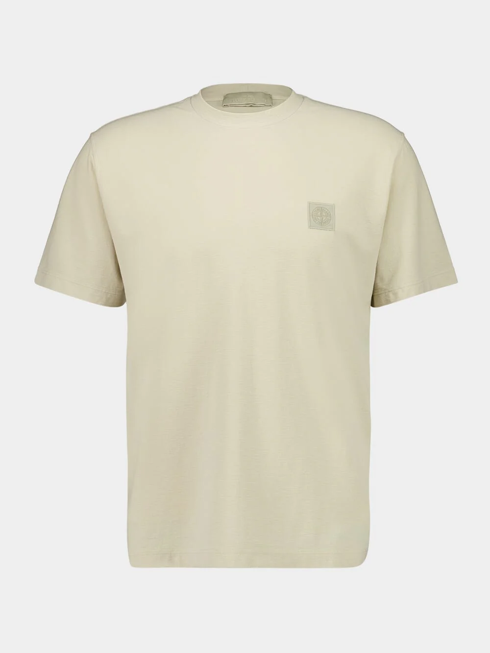 Beige Crew Neck T-Shirt