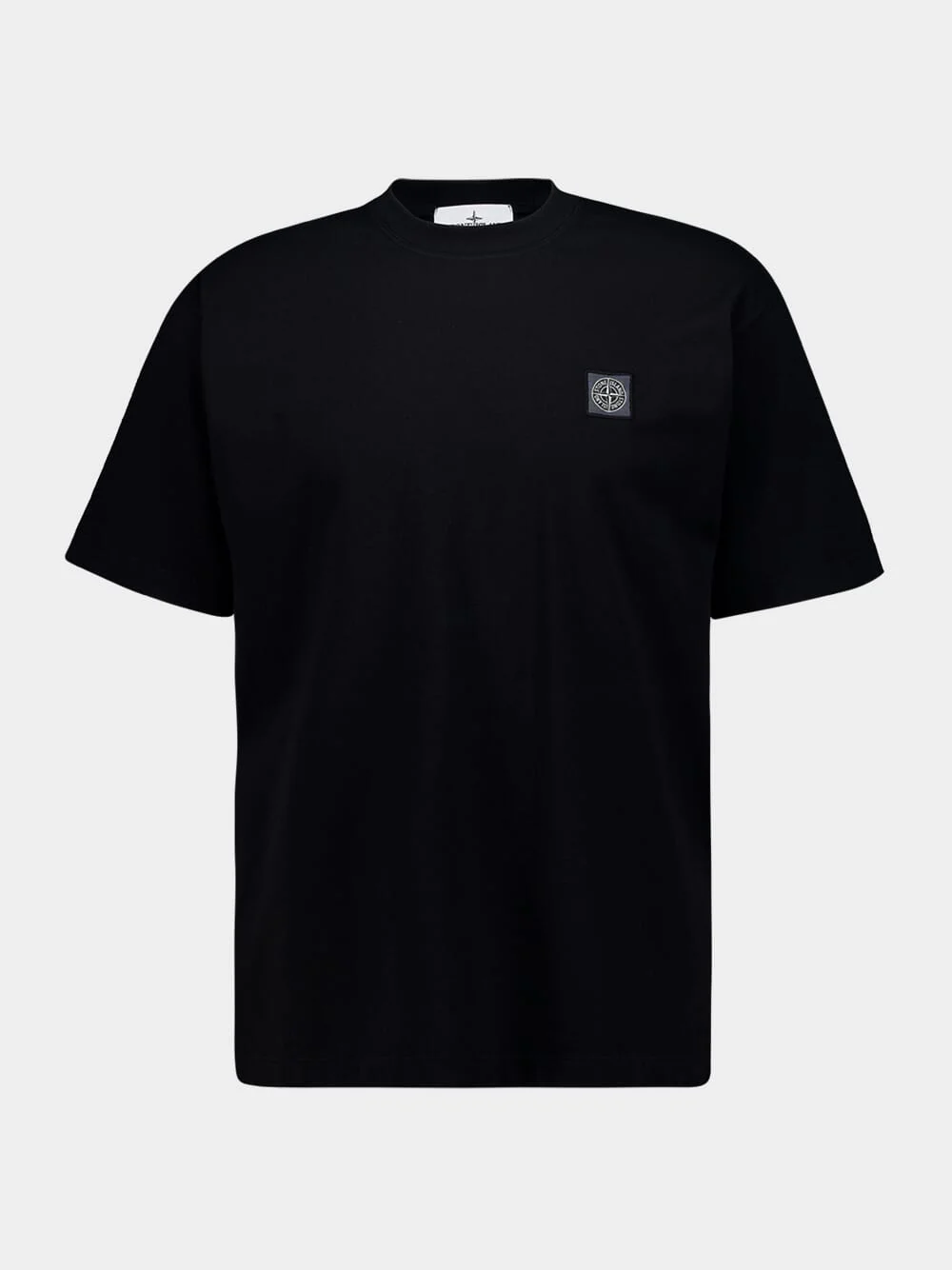 Black Combed Organic Cotton T-Shirt