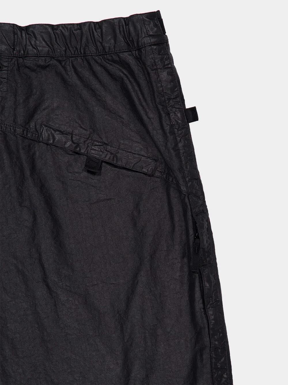 Black Comfort Fit Cargo Trousers - Image 4