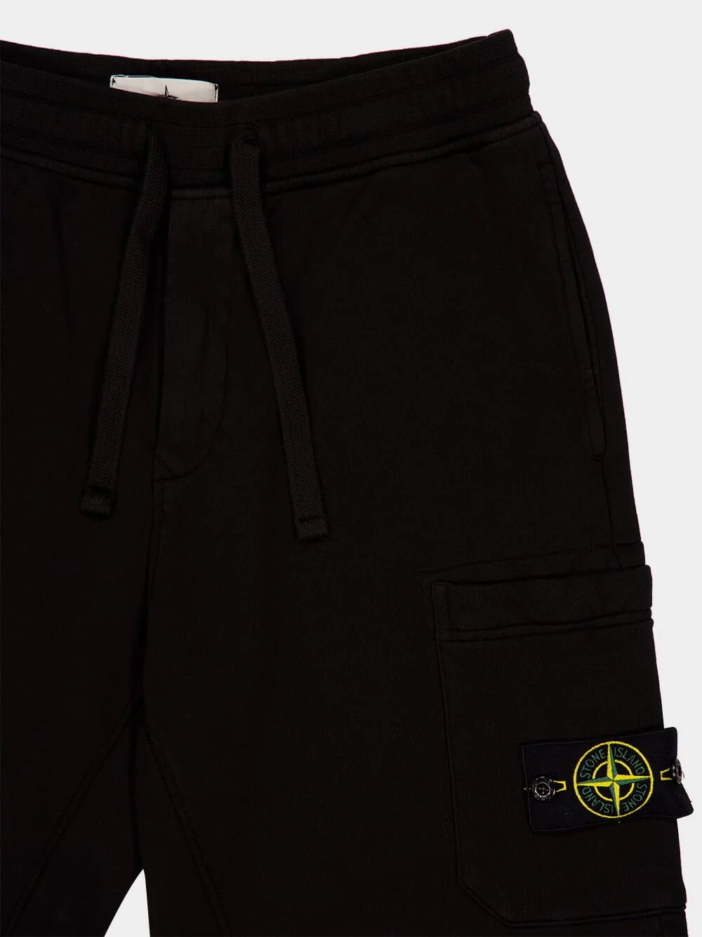 Black Compass-Badge Shorts - Image 3