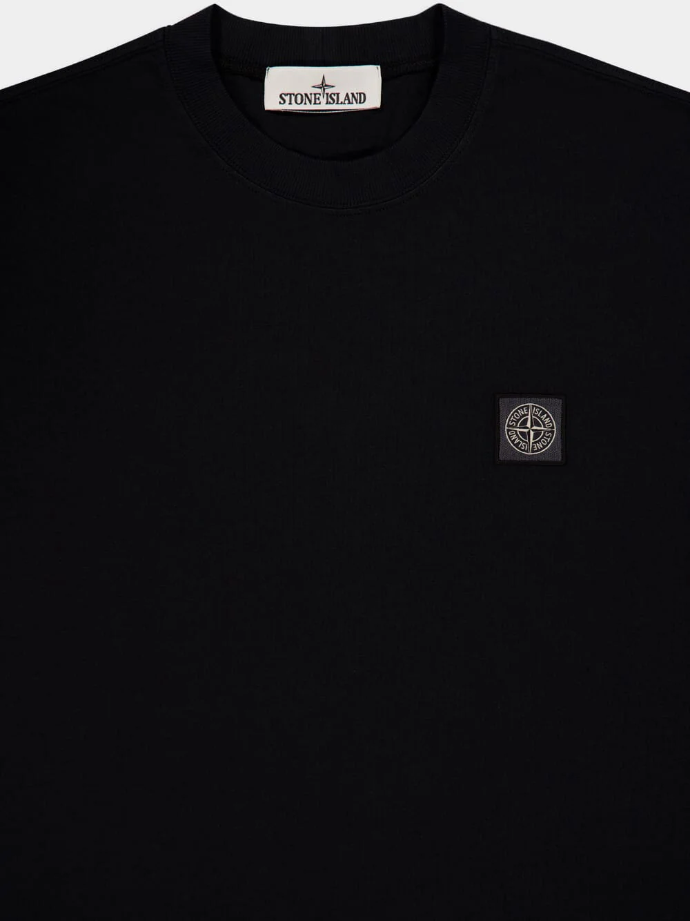 Black Compass Patch Short-Sleeve T-Shirt - Image 3