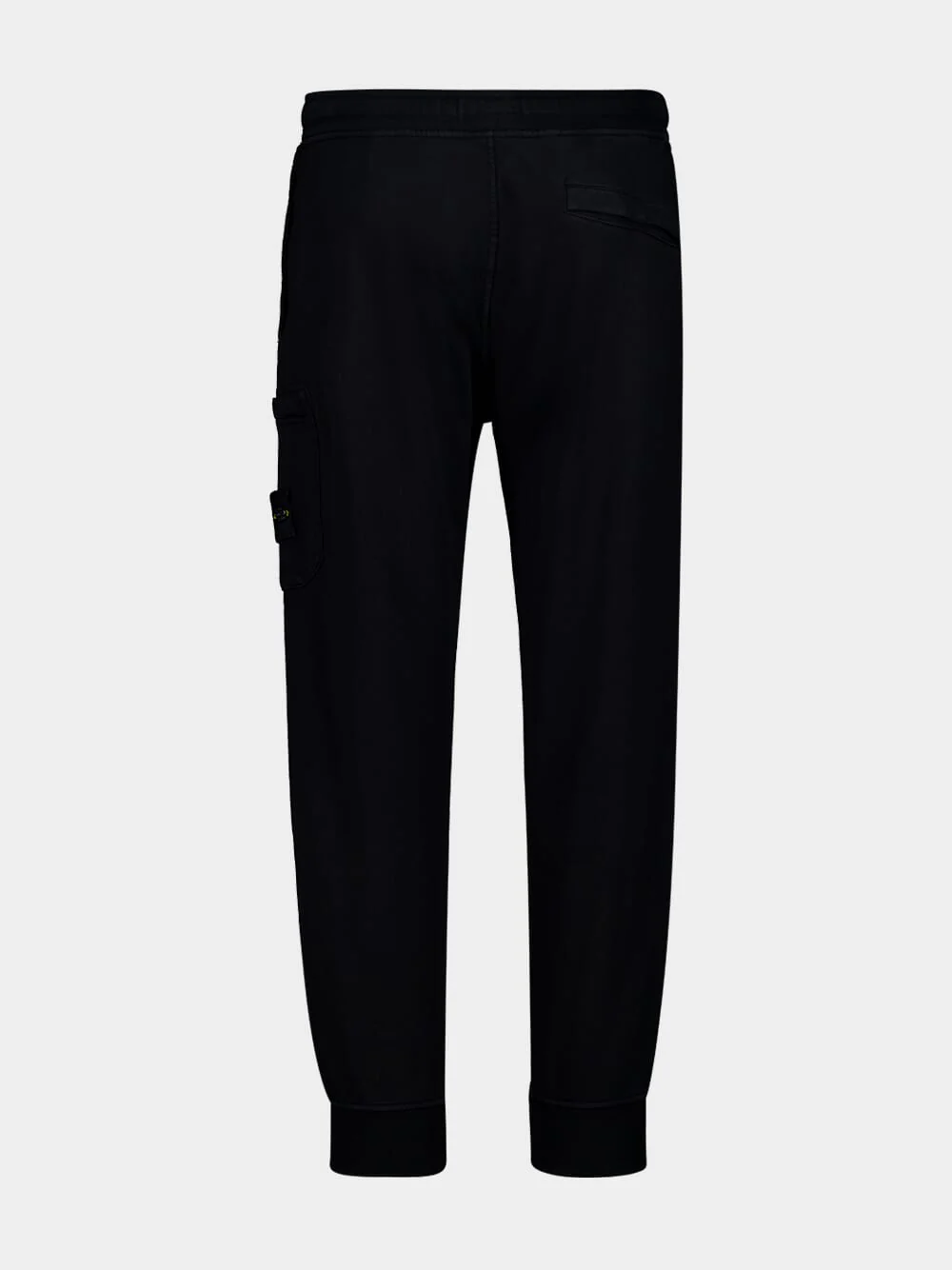Black Cotton Joggers - Image 2