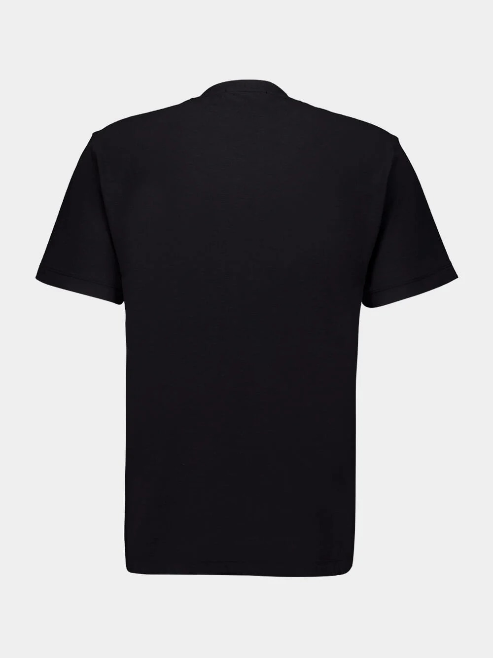 Black Ghost Cotton T-Shirt - Image 2
