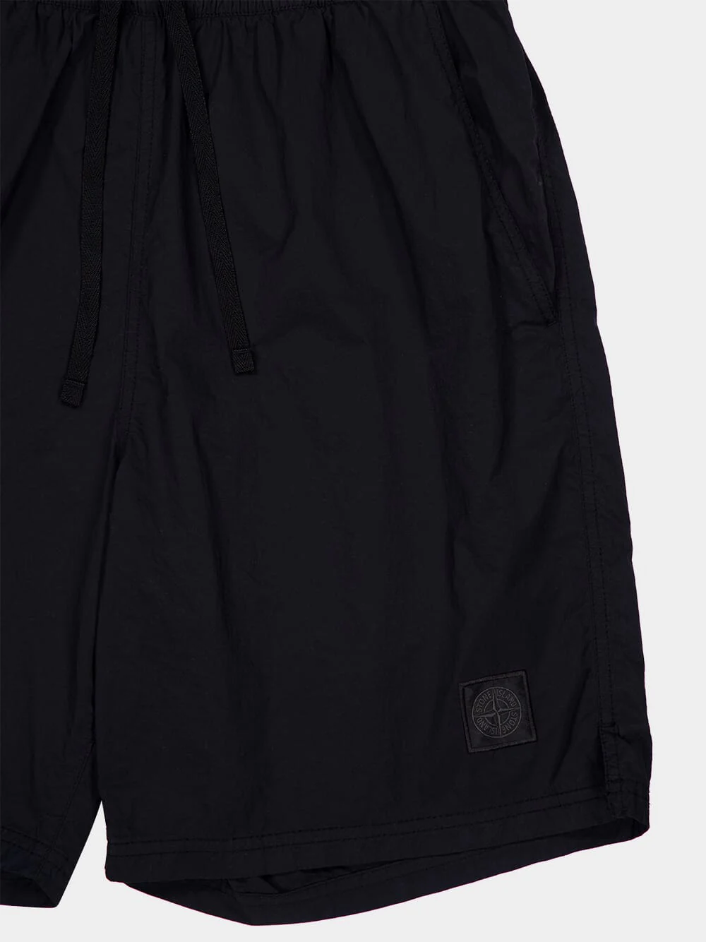 Black Ghost Nylon Swim Shorts - Image 3