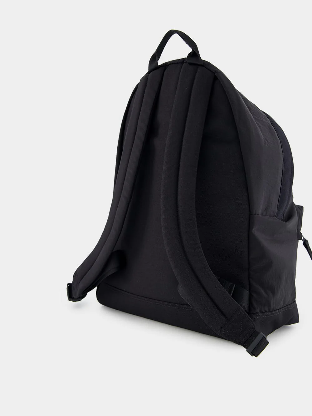 Black Nylon Metal Backpack - Image 5