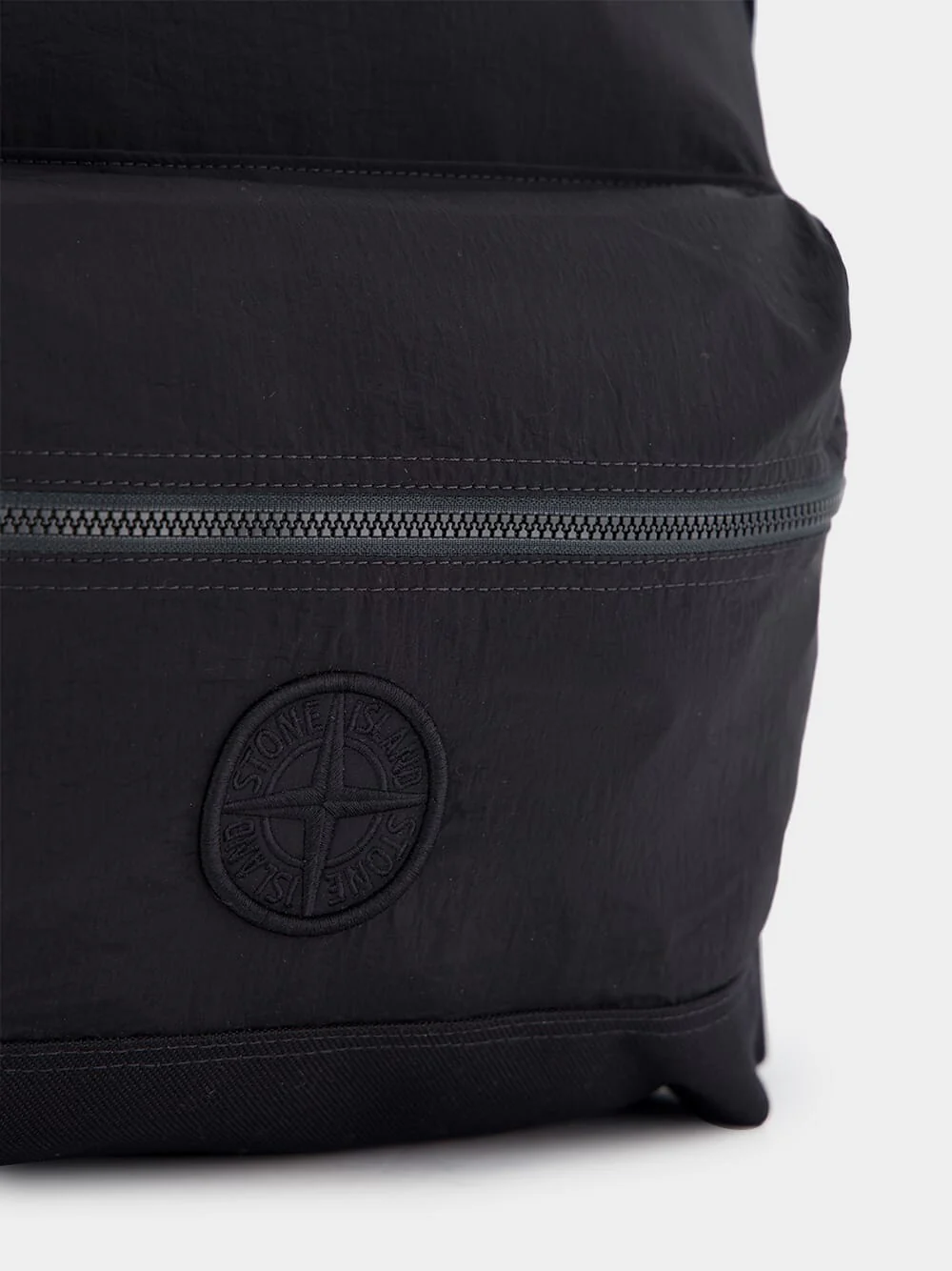 Black Nylon Metal Backpack - Image 7