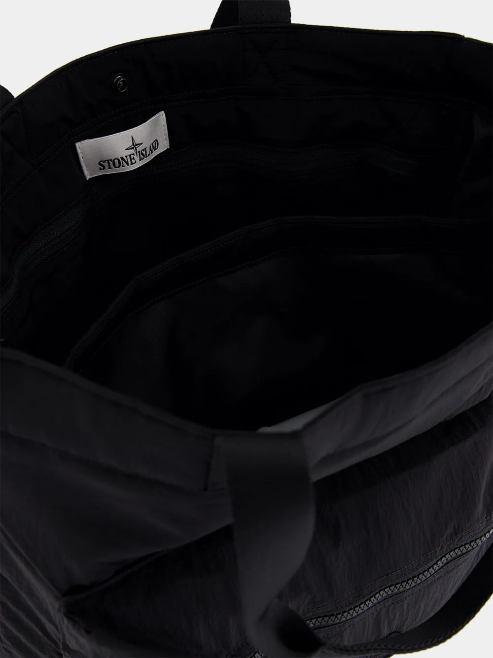Black Nylon Tote Bag - Image 6